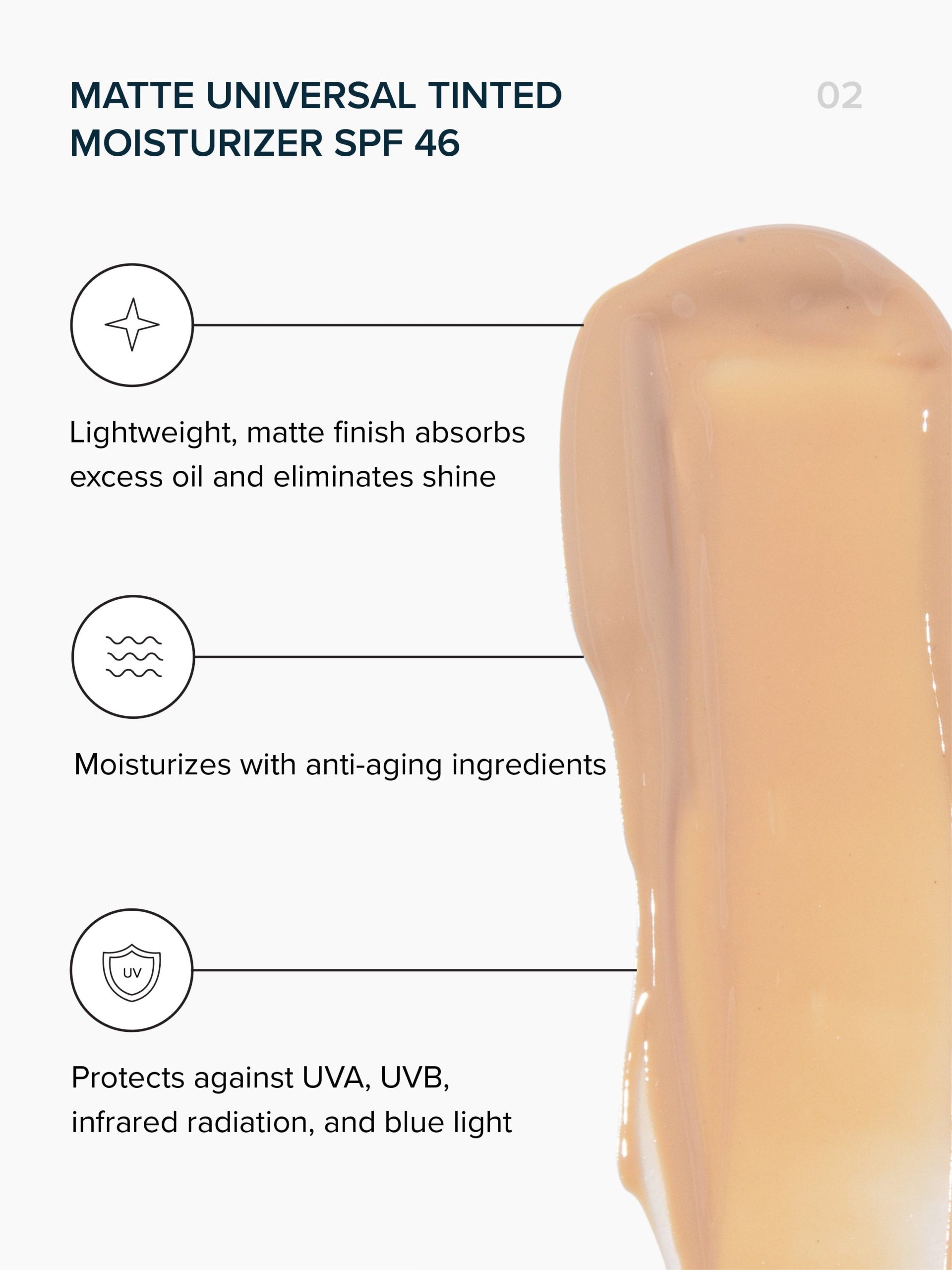Matte Universal Tinted Moisturizer SPF 46 - Image 5