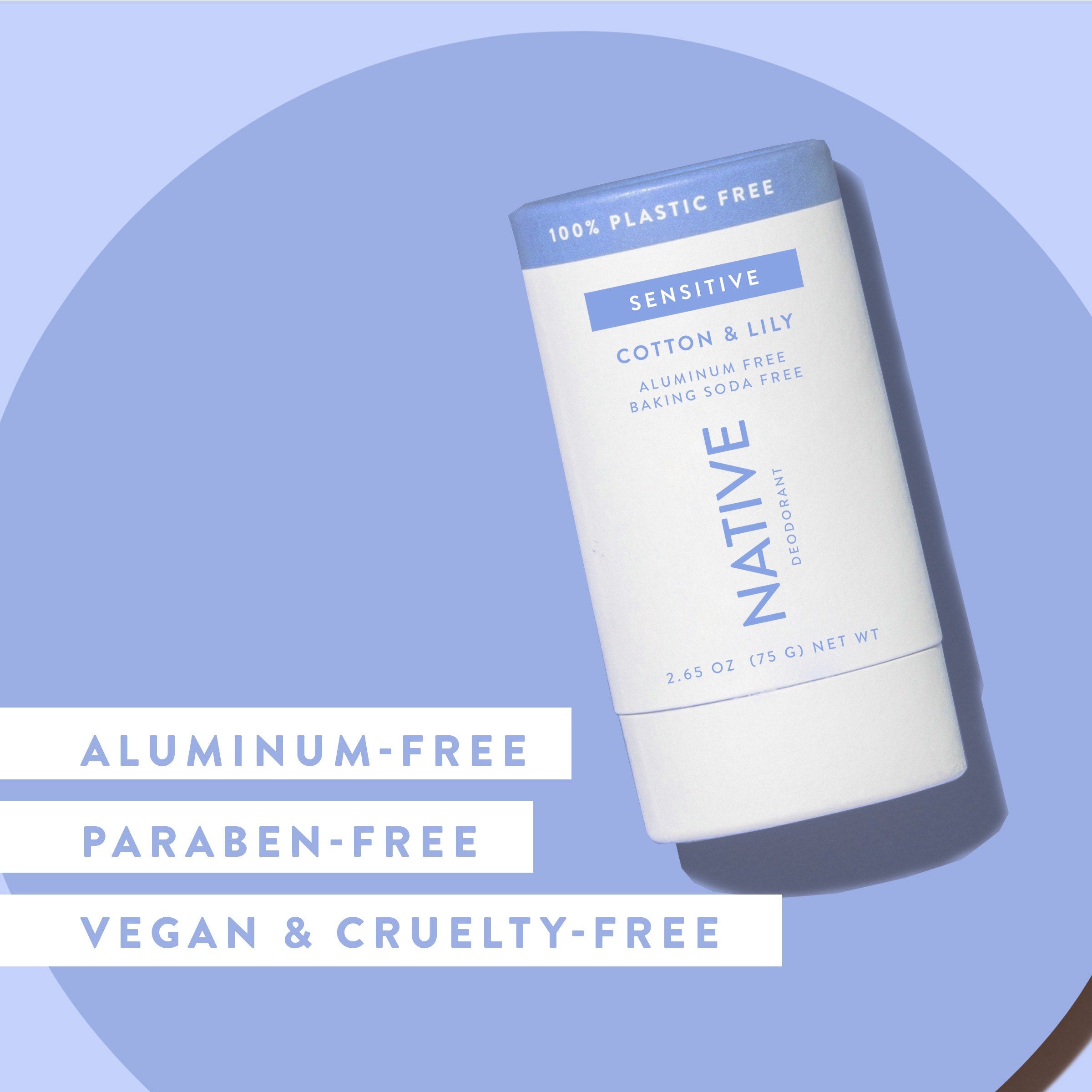 Plastic Free Sensitive Deodorant Stick - Image 3